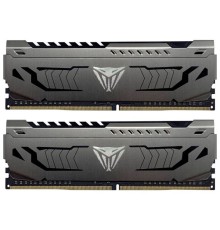 Модуль памяти DDR4 16GB (2*8GB) Patriot PVS416G413C9K Viper Steel PC4-33000 4133MHz CL19 288-pin 1.35V XMP Радиатор RTL