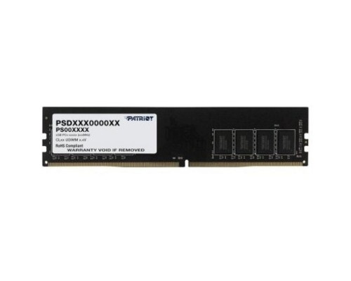 Модуль памяти DDR4 8GB Patriot PSD48G320081 Signature PC4-25600 3200MHz CL22 288pin 1.2V Retail