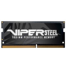 Модуль памяти SODIMM DDR4 8GB Patriot PVS48G266C8S Viper Steel PC4-21300 2666MHz CL18 260-pin радиатор 1.2V retail