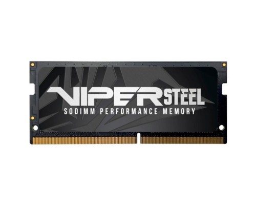 Модуль памяти SODIMM DDR4 8GB Patriot PVS48G266C8S Viper Steel PC4-21300 2666MHz CL18 260-pin радиатор 1.2V retail