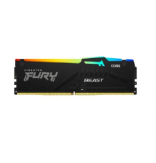 Оперативная память Kingston DDR5 32Gb 5200MHz 2x16Gb Fury Beast RGB KF552C40BBAK2-32