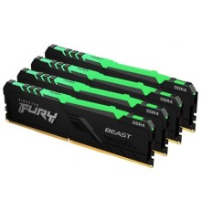 Оперативная память Kingston FURY DDR4 64Gb 3600MHz RGB KF436C18BBAK4/64