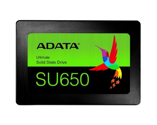 Накопитель SSD 2.5'' ADATA Ultimate SU650 Ultimate SU650 120GB TLC SATA 6Gb/s 520/320MB/s IOPS 20K/75K MTBF 2M RTL