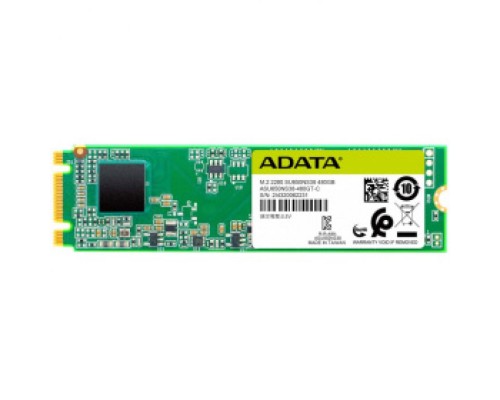 Накопитель SSD M.2 2280 ADATA ASU650NS38-480GT-C Ultimate SU650 480GB SATA 6Gb/s TLC 550/510MB/s IOPS 80K/60K MTBF 2M