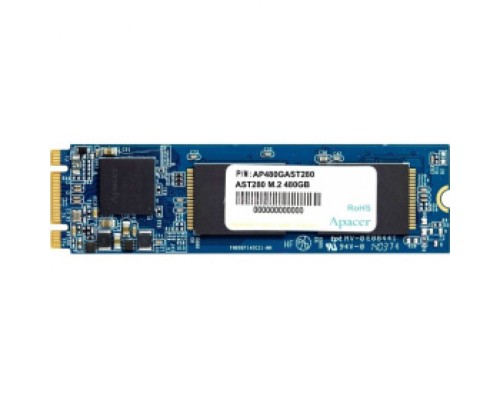 Накопитель SSD M.2 2280 Apacer AP480GAST280-1 AST280 480GB TLC SATA 6Gb/s 520/495MB/s IOPS 84K MTBF 1.5M RTL