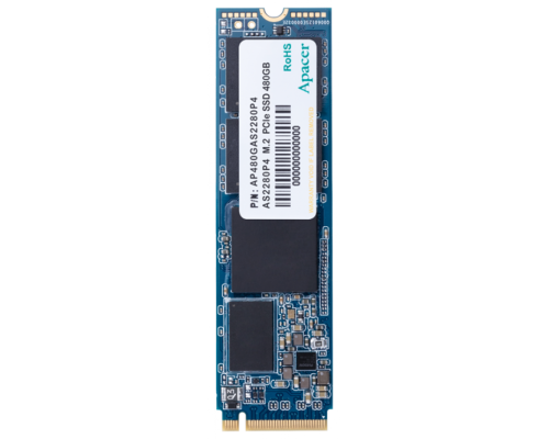 Накопитель SSD Apacer AS2280P4 256GB M.2 PCIe Gen3x4 MTBF 1.5M, 3D TLC, Retail