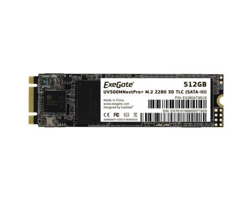 SSD M2 ExeGate NextPro+ UV500TS512