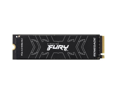 Накопитель SSD M.2 2280 Kingston FURY SFYRS/500G Renegade 500GB PCI-E 4.0 x4 NVMe 3D TLC 7300/3900MB/s IOPS 450K/900K MTBF 1.8M 500 TBW graphen heatsi