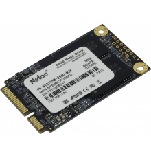 Накопитель SSD mSATA Netac NT01N5M-256G-M3X N5M 256GB SATA 6Gb/s 3D NAND TLC 540/490MB/s 140TBW Retail