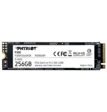 Накопитель SSD M.2 2280 Patriot P300P256GM28 P300 256GB PCI-E 3.0 x4 3D QLC 1700/1100MB/s IOPS 290K/260K