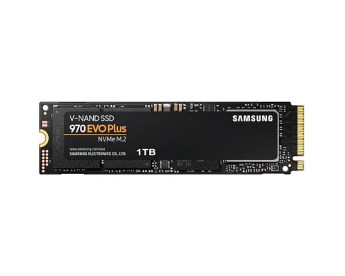 Накопитель SSD M.2 2280 Samsung MZ-V7S1T0BW 1TB 970 EVO Plus V-NAND 3-bit MLC PCIe Gen 3.0 x4 NVMe 1.3 3500/3300MB/s 600K/550K IOPs 1,5M MTBF