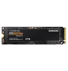 Накопитель SSD M.2 2280 Samsung MZ-V7S2T0BW 2TB 970 EVO Plus V-NAND 3-bit MLC PCIe Gen 3.0 x4 NVMe 1.3 3500/3300MB/s 620K/560K IOPs 1.5M MTBF