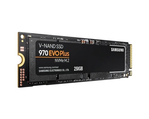 Накопитель SSD M.2 2280 Samsung MZ-V7S250BW 970 EVO Plus 250GB MLC PCIe Gen 3.0 x4 NVMe 3500/2300MB/s 250K/550K IOPS MTBF 1.5M