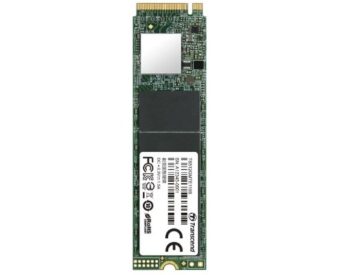 Накопитель SSD M.2 2280 Transcend TS512GMTE110S MTE110 512GB NVMe PCIe Gen3 x4 3D NAND TLC 1700/1500MB/s IOPS 160K/140K MTBF 1M RTL