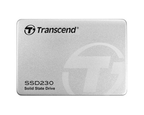 Накопитель SSD 2.5'' Transcend TS256GSSD230S SSD230S 256GB SATA-III 3D TLC 560/500MB/s 65K/85K IOPS MTBF 1M Aluminum case