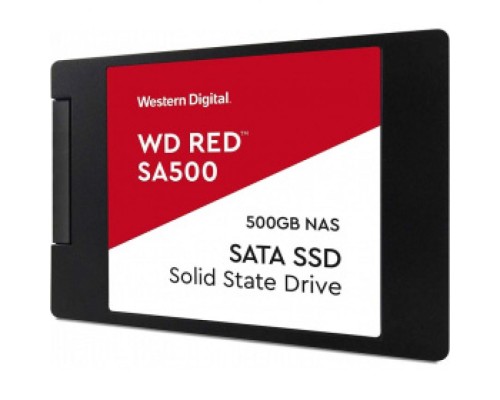 Накопитель SSD 2.5'' Western Digital WDS500G1R0A SATA III 6Gb/s 500GB Red SA500 TLC 560/530Mbs