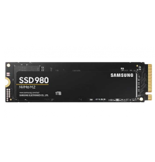 Накопитель SSD M.2 2280 Samsung MZ-V8V1T0BW 980 1TB PCIe Gen 3.0 x4, NVMe 1.4 V-NAND 3-bit MLC 3500/3000MB/s IOPs 500K/480K MTBF 1.5M