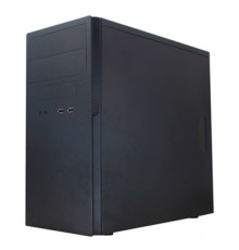 Корпус mATX Powerman/Inwin ES725BK USB2.0 400W 6111492 Mini Tower черный,