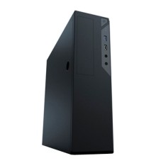 Корпус mATX Powerman/Inwin EL501BK 6116779 черный 300W (USB 3.0x2, Audio),