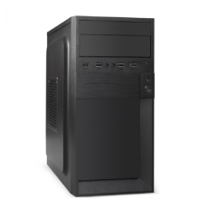 Корпус для компьютера ExeGate BAA-105-01-AAA450 (mATX, БП AAA450) black