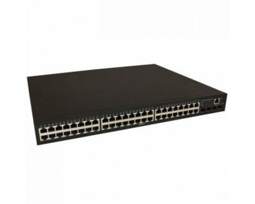 Коммутатор OSNOVO L2 PoE Gigabit Ethernet на 48 RJ45 PoE + 4*GE SF управляемый