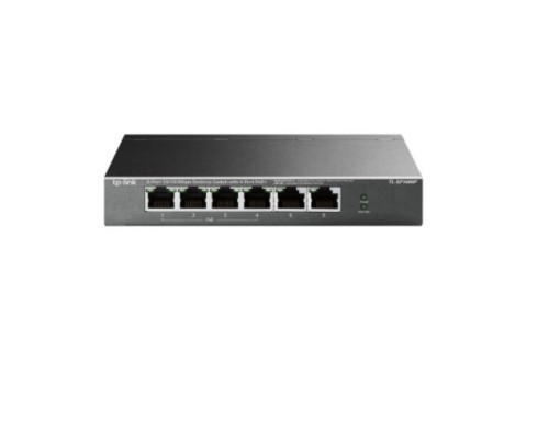 Коммутатор TP-Link TL-SF1006P 6-портовый 10/100 Мбит/с