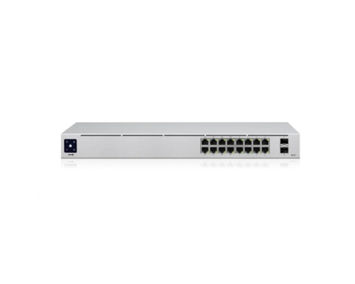 Коммутатор UBIQUITI 16PORT 1000M 2SFP POE USW-16-POE