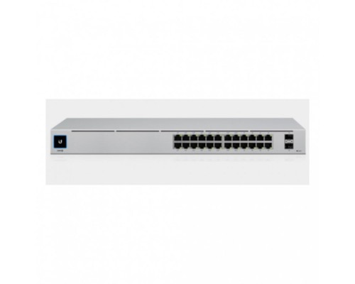 Коммутатор UBIQUITI 24PORT 1000M 2SFP POE USW-24-POE