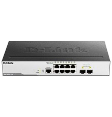 Коммутатор D-Link DGS-3000-10L/B1A 8G 2SFP