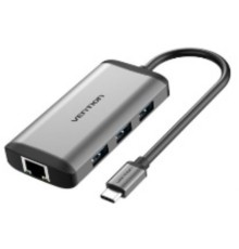 USB-хаб Vention 3-Port USB3.0 Hub + USB-C + HDM