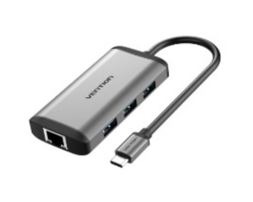 USB-хаб Vention 3-Port USB3.0 Hub + USB-C + HDM