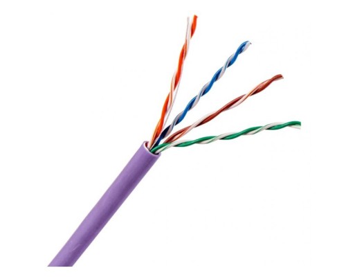 Кабель TWT информационный TWT-5EUTP-NGLS кат.5е U/UTP не экранированный 4X2X24AWG PVC