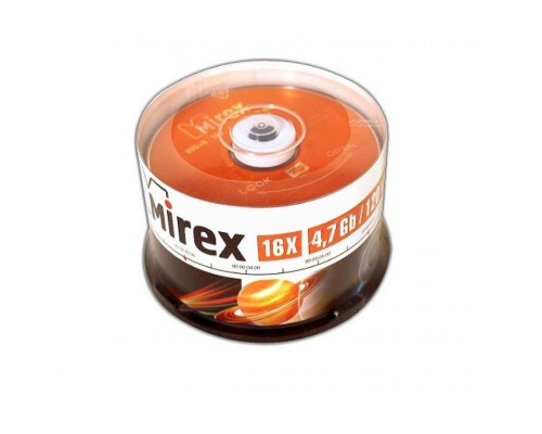 DVD-диск Mirex, UL130013A1B (50 шт)