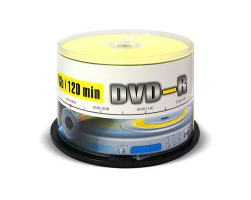 DVD-диск Mirex 4.7 Gb, 16x, Cake Box (50)