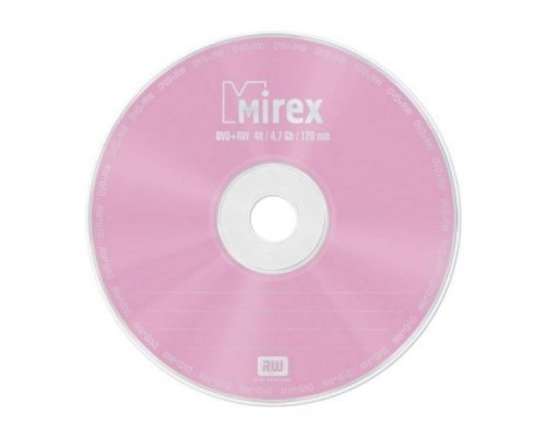 DVD-диск Mirex DVD+RW 4.7 Gb