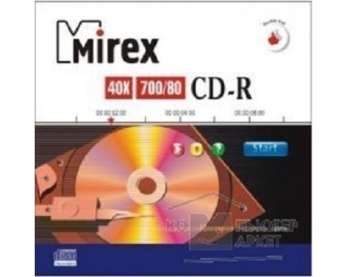 CD-диск Mirex printable inkjet 700Mb (100 шт)