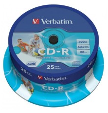 CD-диск Verbatim Printable, Cake Box