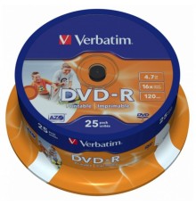 DVD-диск Verbatim DVD+R 4.7 Gb