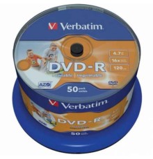 DVD-диск Verbatim DVD-R Printable (43533)