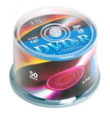 Диск VS DVD-R 4.7 Gb Cake Box 50 шт