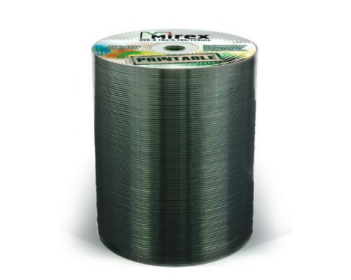 DVD-диск Mirex 4.7 Gb, UL130028A1T, Ink Printable