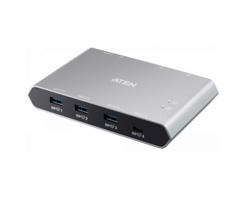 KVM-переключатель ATEN 2-Port USB-C Gen 2 Sharing Switch with Power Pass-through