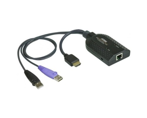 Адаптер ATEN CAT5 KVM USB DP 50M VM KA7168-AX