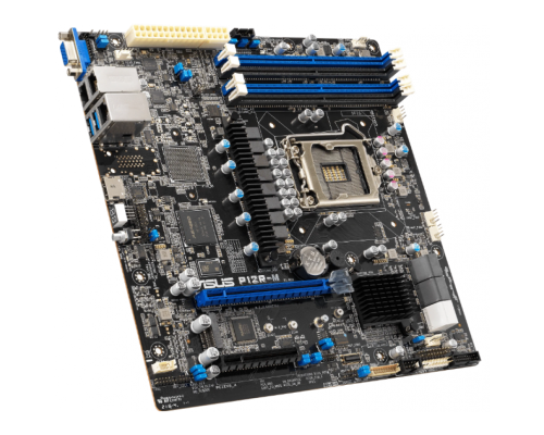 Материнская плата ASUS Motherboard P12R-M,1xLGA1200,4x3200/2933/2666UDIMM(upto128GB),6xSATA3 6Gb/s, 90SB09X0-M1UAY0