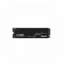 Накопитель SSD M.2 2280 Kingston SKC3000D/4096G KC3000 4TB PCI-E 4.0 x4 NVMe 3D TLC 7000/7000MB/s IOPS 1000K/1000K MTBF 2M 3,2 PBW graphen heatsink