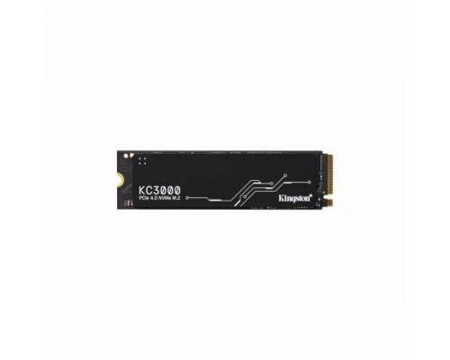 Накопитель SSD M.2 2280 Kingston SKC3000D/4096G KC3000 4TB PCI-E 4.0 x4 NVMe 3D TLC 7000/7000MB/s IOPS 1000K/1000K MTBF 2M 3,2 PBW graphen heatsink