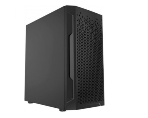 Корпус mATX Powercase Mistral Micro Z2B SI CMIMZB-F2SI черный, без БП, USB 3.0, 2*USB 2.0, audio