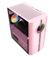 Корпус для компьютера 1STPLAYER INFINITE SPACE IS3 Pink mATX