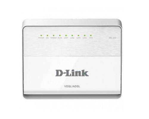 Маршрутизатор D-Link DSL-224/R1A