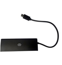 USB-хаб Digma HUB-4U2.0-UC-B black